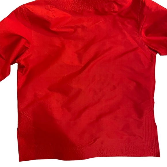 Elegant Red Women's Jacket - Picture 12 of 14